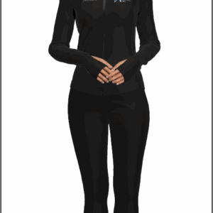Veste logo strass